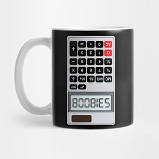 Boobies Calculator Mug